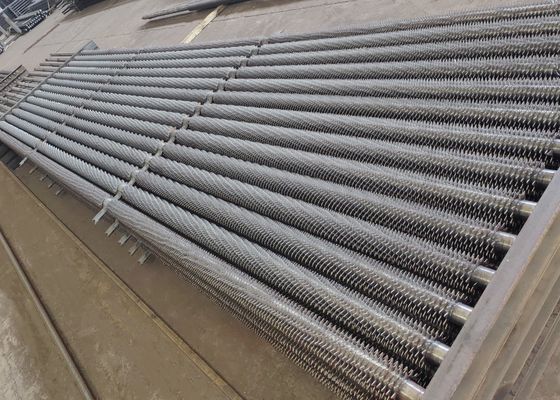 SA213/ASTM उच्च दक्षता के साथ स्टेनलेस स्टील बॉयलर Serrated सर्पिल फिन ट्यूब
