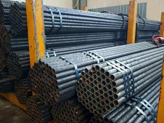 निर्बाध बॉयलर ट्यूब कार्बन स्टील एएसटीएम ए106 डीआईएन17175
