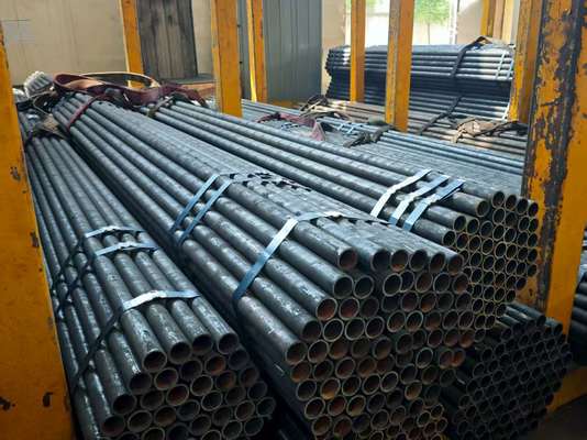 निर्बाध बॉयलर ट्यूब कार्बन स्टील एएसटीएम ए106 डीआईएन17175