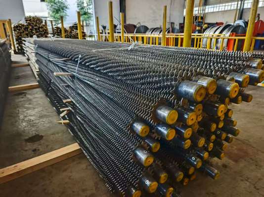 उच्च तापमान दबाव प्रतिरोधी उच्च आवृत्ति वेल्डेड सर्पिल फिन ट्यूब एएसएमई मानक