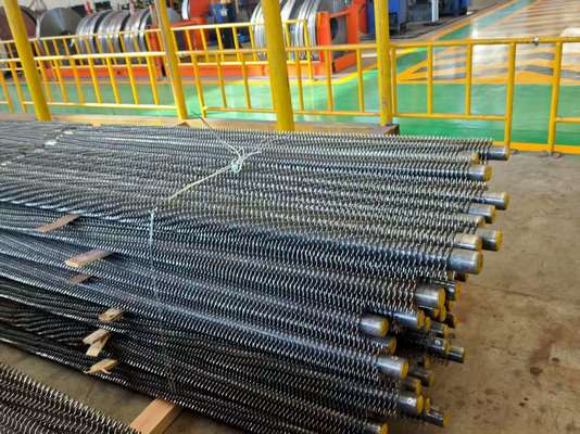 उच्च तापमान दबाव प्रतिरोधी उच्च आवृत्ति वेल्डेड सर्पिल फिन ट्यूब एएसएमई मानक