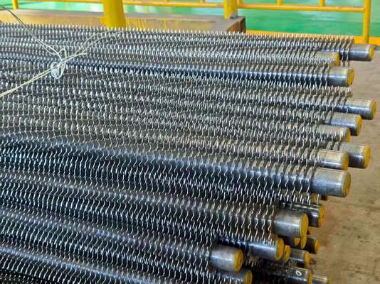 उच्च तापमान दबाव प्रतिरोधी उच्च आवृत्ति वेल्डेड सर्पिल फिन ट्यूब एएसएमई मानक