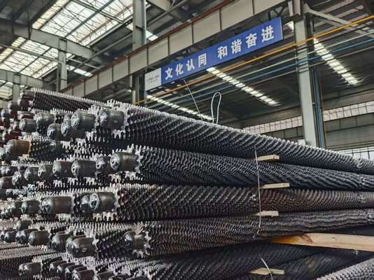 Customized High-Frequency Welding ASME Spiral Fin Tubes High Stability For Boilers