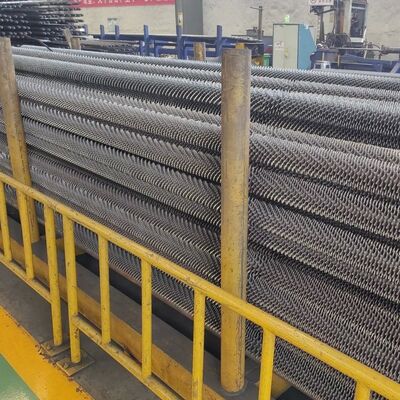 कार्बन स्टील एएसएमई स्टैंडर्ड बॉयलर स्पाइरल फिन ट्यूब पावर प्लांट इकोनॉमाइज़र के लिए