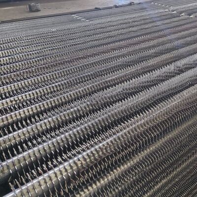 पावर स्टेशन के लिए उत्कृष्ट थर्मल चालकता ASME मानक अनुकूलित सर्पिल बॉयलर फिन ट्यूब