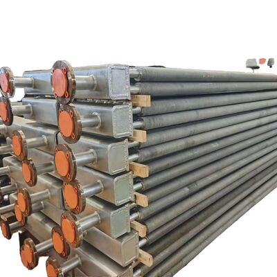 बॉयलर अनुप्रयोगों में इष्टतम गर्मी हस्तांतरण के लिए चिकनी सतह के साथ उच्च शक्ति सर्पिल फिनड ट्यूब