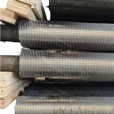 उच्च ताप अंतरण के लिए स्टेनलेस स्टील बॉयलर स्पाइरल फिन ट्यूब, अनुकूलन योग्य आयामों के साथ