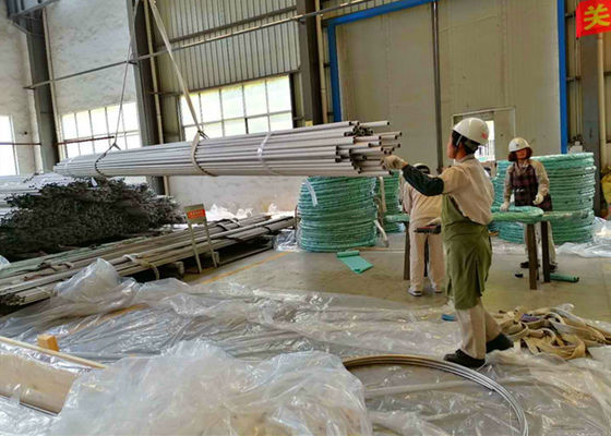 TP316L ASTM A269 ASME SA269 स्टेनलेस टयूबिंग 10 * 0.65 * 6000 मिमी ब्राइट ऐनाल्ड