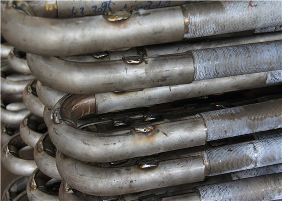 Finned Serpentine Tube / Economizer Tube औद्योगिक अपशिष्ट उपचार