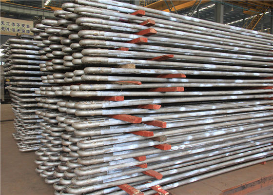 Finned Serpentine Tube / Economizer Tube औद्योगिक अपशिष्ट उपचार