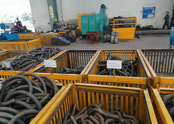 स्टेनलेस स्टील 45 डिग्री कोहनी जंग सबूत काले तेल की सतह ASTM A234 ASTM A420