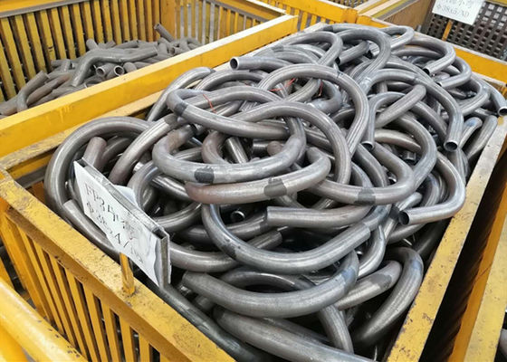 बॉयलर और एक्सचेंजर के लिए 8 "90 डिग्री स्टेनलेस स्टील कोहनी पाइप / फिटिंग / निकला हुआ किनारा ASME
