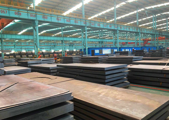 कोल्ड रोल्ड या हॉट रोल्ड स्टेनलेस स्टील प्लेट की मोटाई 6 - 80 मिमी Q235 Q345 B C D E
