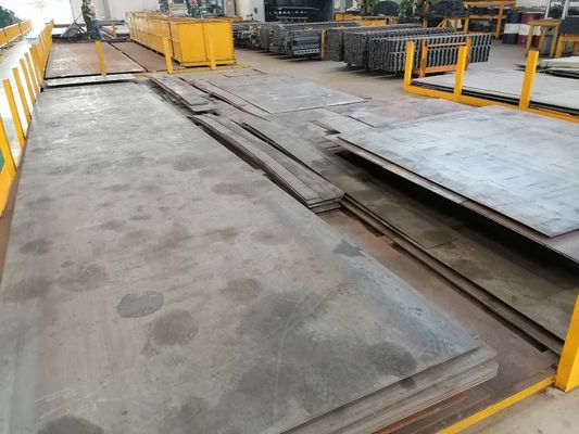 कोल्ड रोल्ड या हॉट रोल्ड स्टेनलेस स्टील प्लेट की मोटाई 6 - 80 मिमी Q235 Q345 B C D E