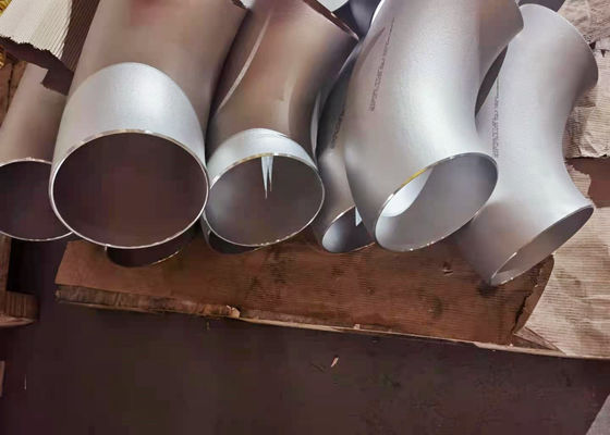 शॉट ब्लास्टिंग TP304 DN15 बट वेल्डेड पाइप कोहनी प्रेस बनाने