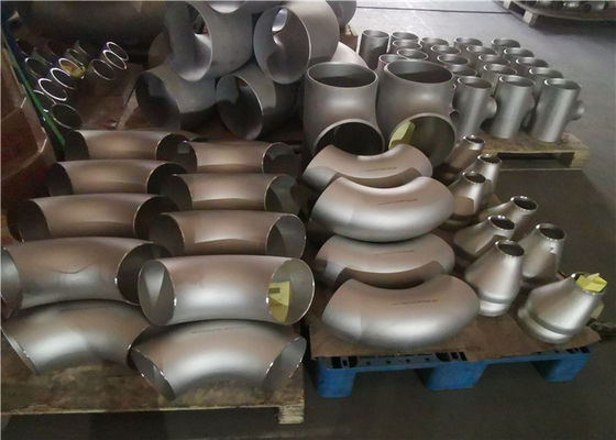 एसजीएस DIN2605 90 डिग्री बट वेल्डेड पाइप फिटिंग एल्बो कोल्ड