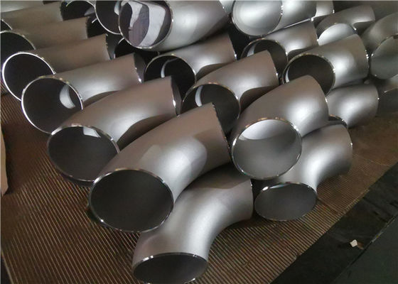 एसजीएस DIN2605 90 डिग्री बट वेल्डेड पाइप फिटिंग एल्बो कोल्ड