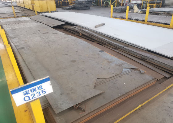 ASME HR Q235 A36 कार्बन स्टील प्लेट शीट 10.00 मिमी मोटाई