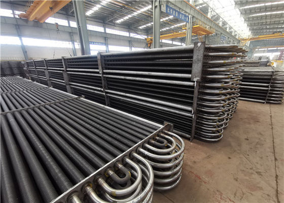 हीट एक्सचेंजर के लिए ASME 316L स्टेनलेस स्टील कंपित सर्पिल फिनेड ट्यूबिंग: