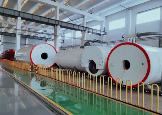 1.1mpa क्षैतिज प्रोपेन प्राकृतिक गैस निकाल दिया संयोजन बॉयलर