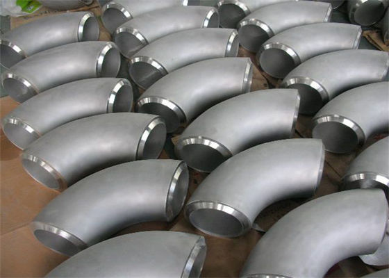 ASTM A234 स्टेनलेस स्टील ट्यूबिंग कोहनी 3D त्रिज्या SCH5S दबाव स्तर